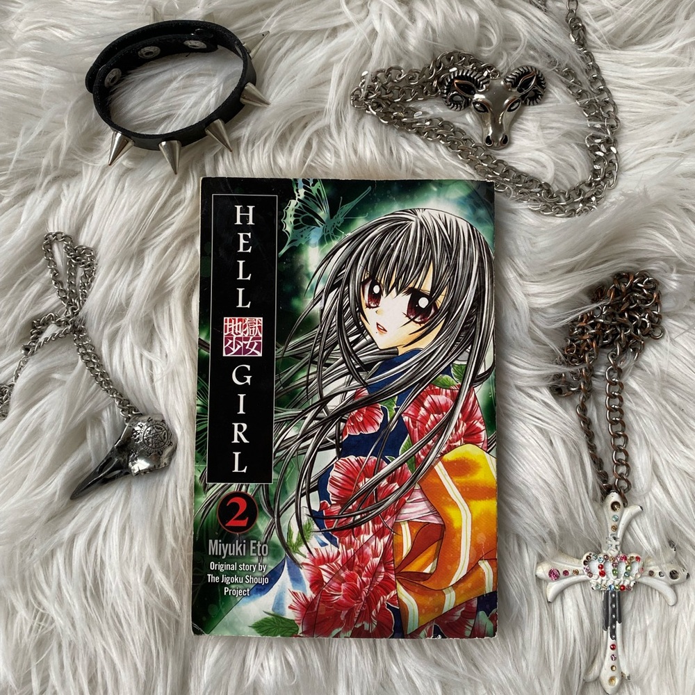 Hell Girl (Jigoku Shoujo) Manga Volume 2 by Miyuki Eto English Del Rey Edition
